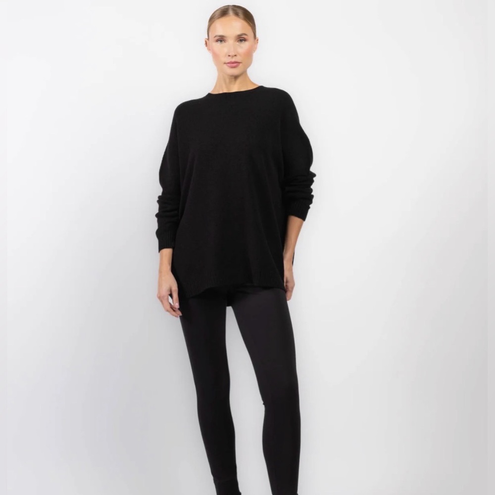 Alpini Knitwear Black Sweater